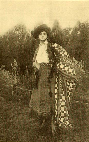 Vittoria Lepanto in Carmen (Film d'Arte Italiana 1909)