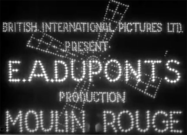 Moulin Rouge E. A. Dupont